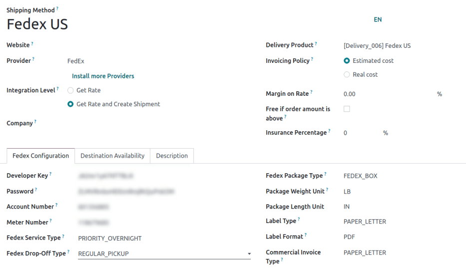 تصویری از یک روش حمل و نقل FedEx.