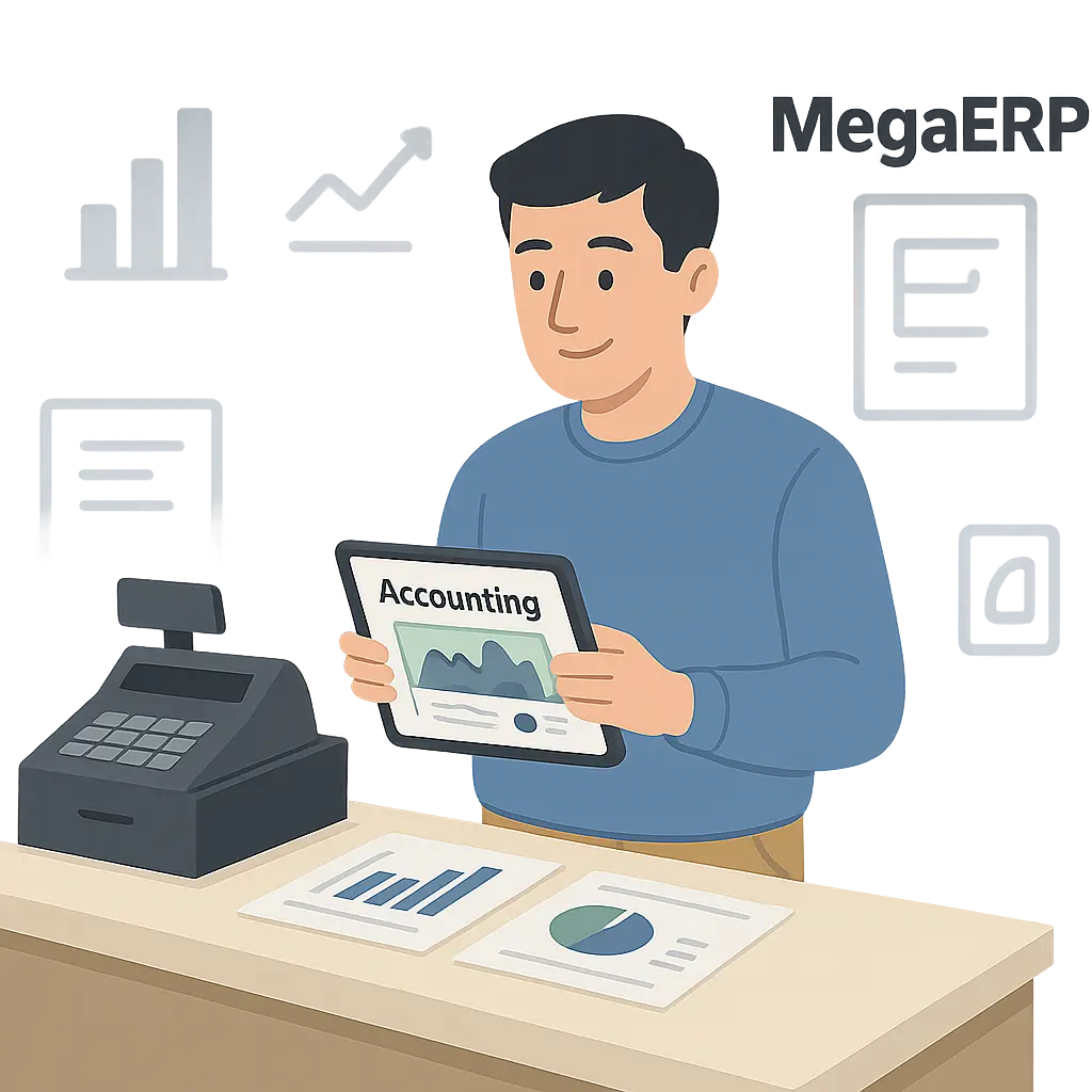 حسابداری در مغازه