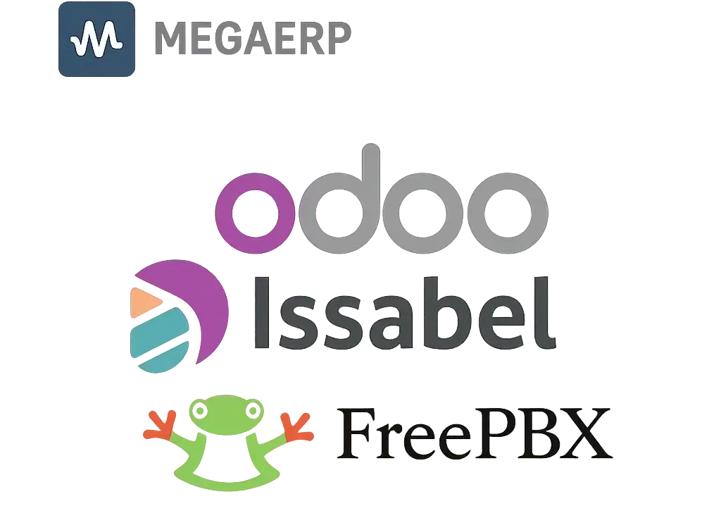 یکپارچه‌سازی اودوو با ایزابل و FreePBX برای مدیریت ویپ