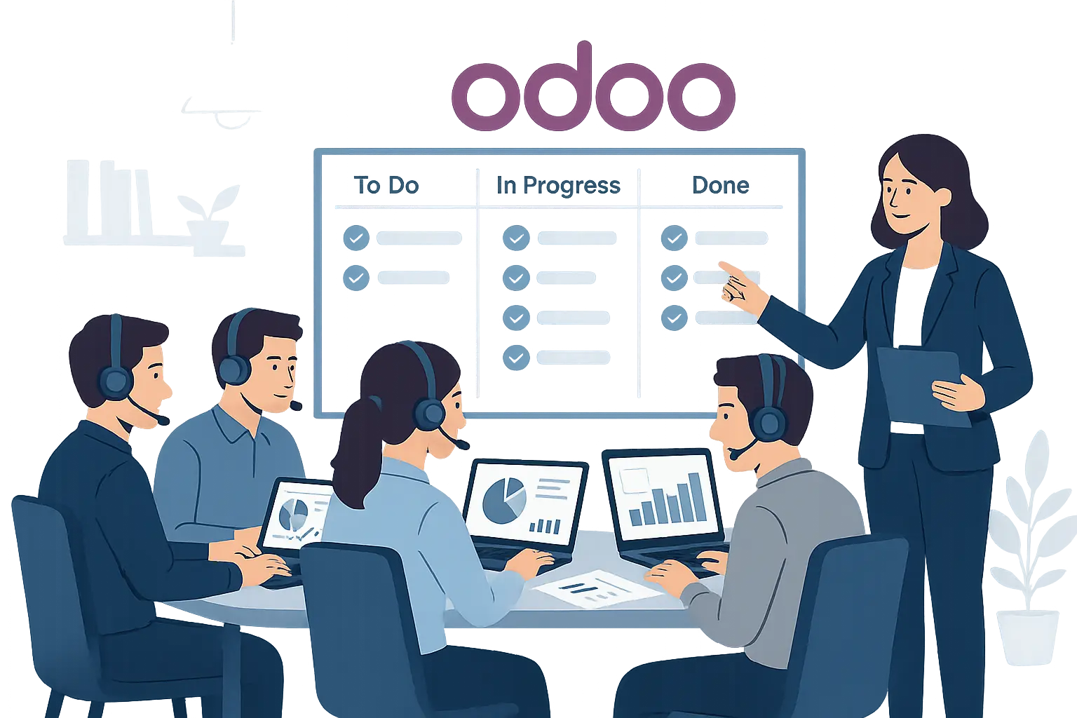 مدیریت پروژه با اودوو