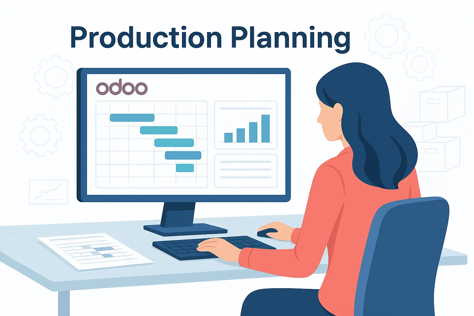 مدیریت تولید در اودوو