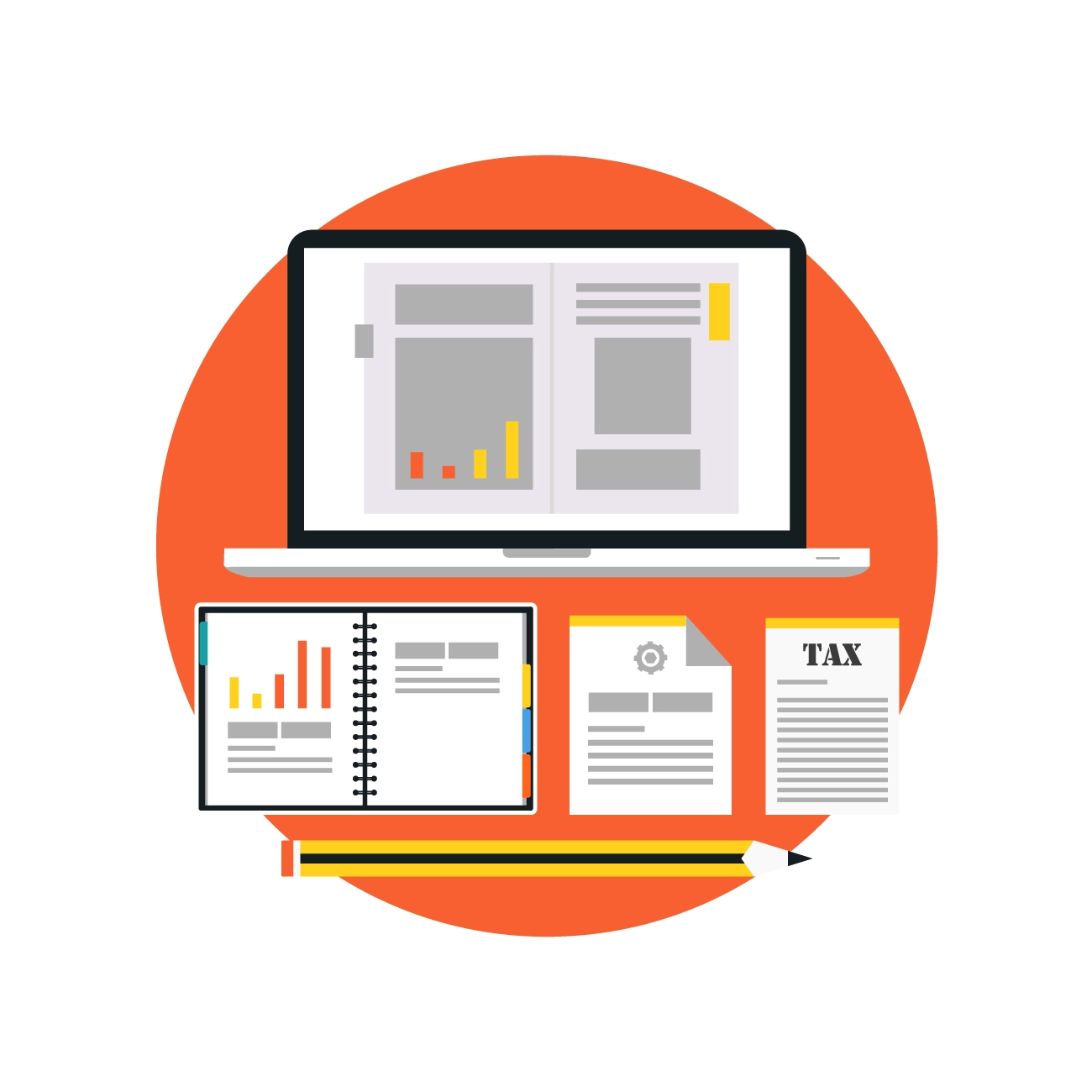 اجزا حسابداری